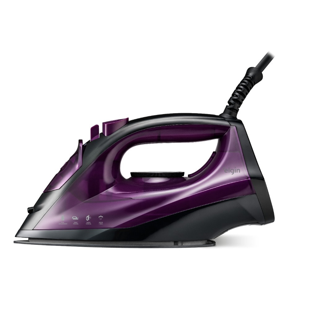 Imagem do Ferro De Passar A Vapor Easy Pass Elgin 1 200w 5 Temp 110v