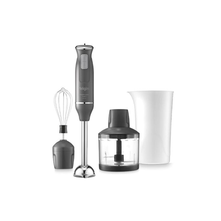 Imagem do Mixer Power Inox 3 Em 1 Elgin 600w Batedor Processador