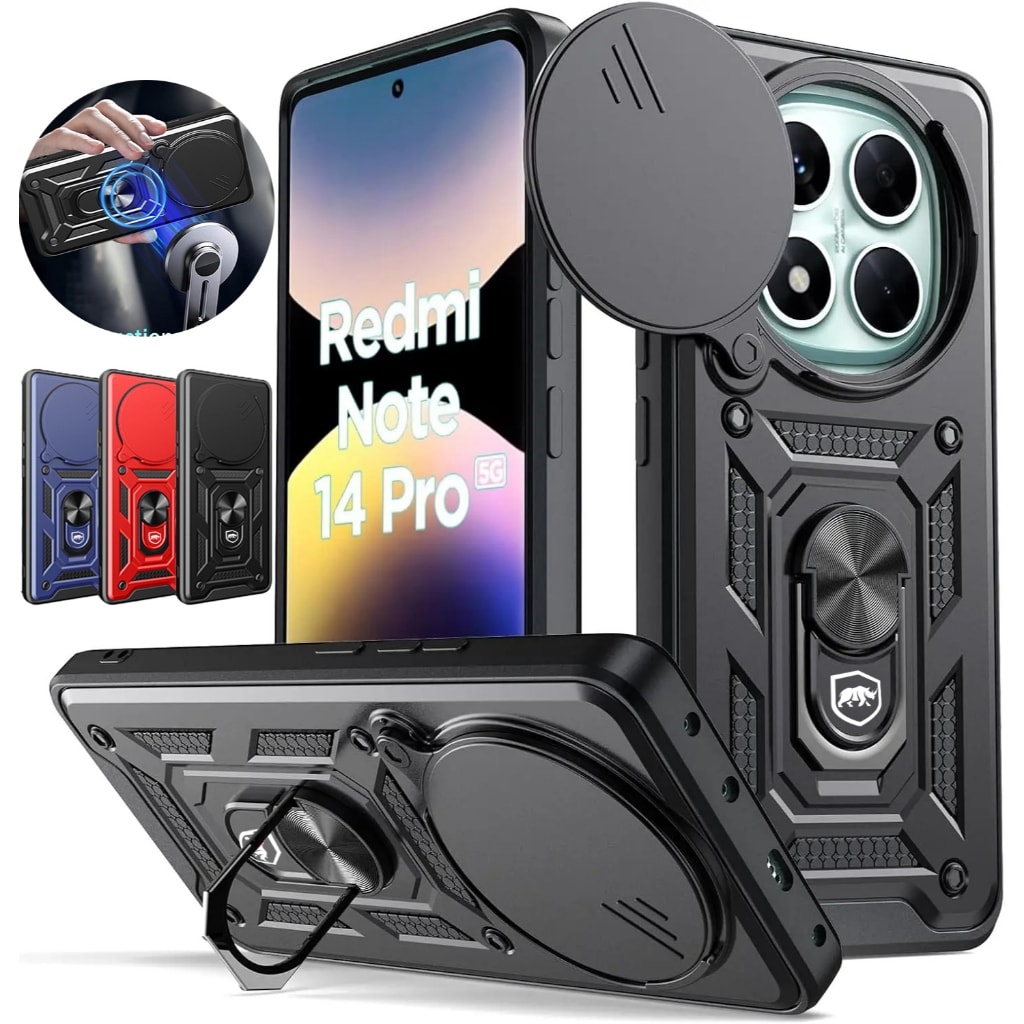 Imagem do Capa Capinha Para Xiaomi Redmi Note 14 Pro 5g Armadura Militar