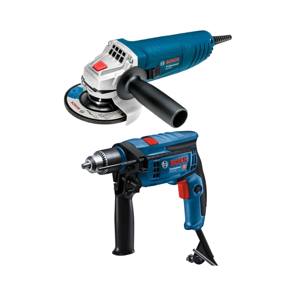 Imagem do Combo Furadeira Gsb 13re Esmerilhadeira Gws 850 Bosch