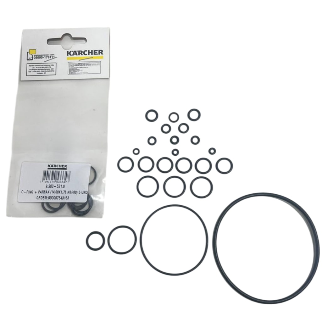 Imagem do Kit Oring Hd 585 Original Karcher