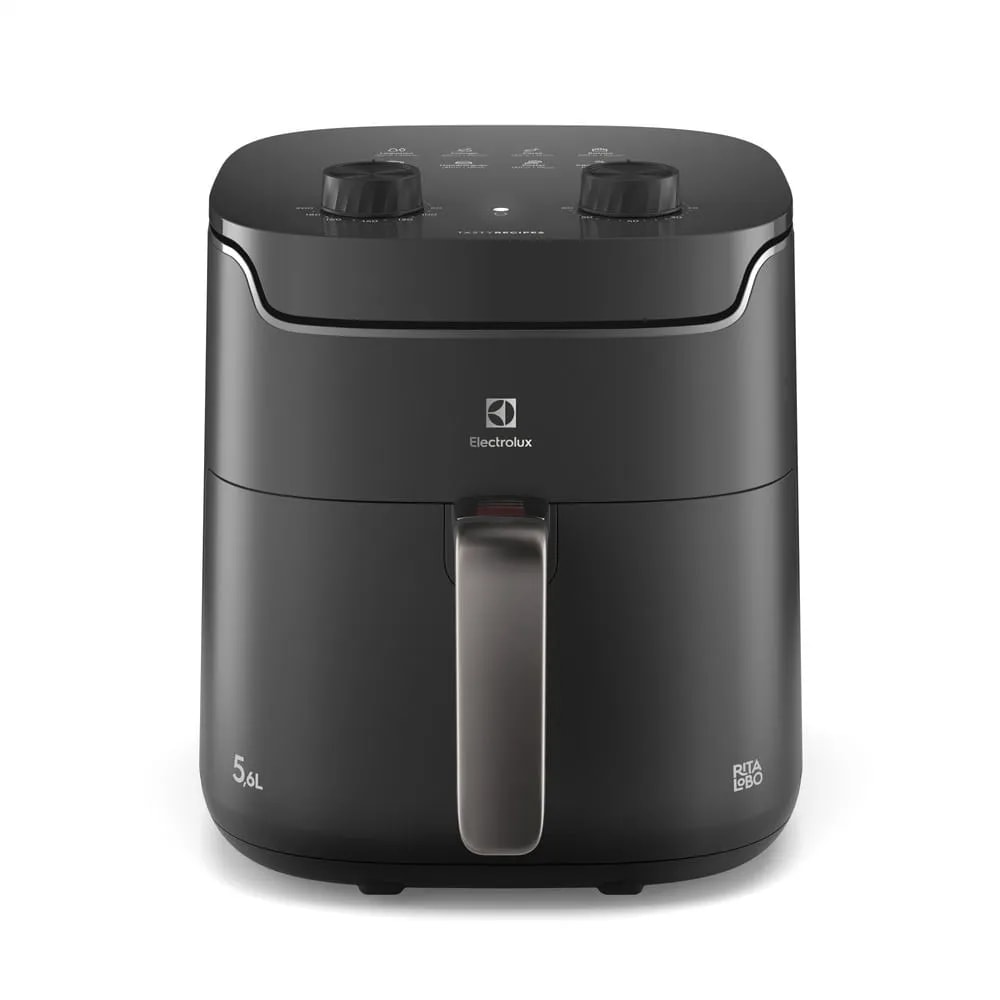 Imagem do Fritadeira Airfryer Electrolux Eaf40 Efficient 5 6l 1400w Grafite 220v