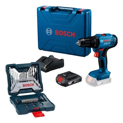 Imagem do Furadeira Parafusadeira Impacto Bosch Gsb 183 Li X Line 33 Pcs