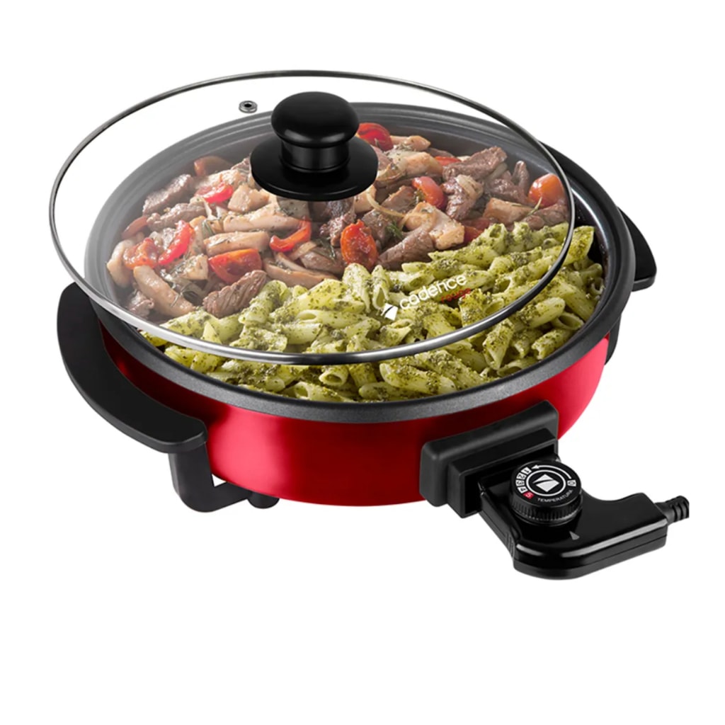 Imagem do Panela Eletrica Multifuncional Rouge Pan610 Cadence 220v