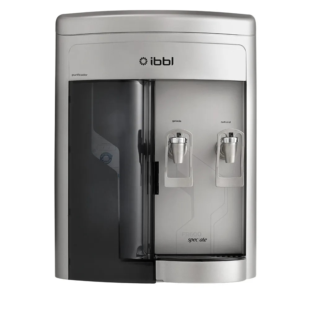 Imagem do Purificador De Agua Gelada Refrigerado Por Compressor Ibbl Fr600 Speciale Prata