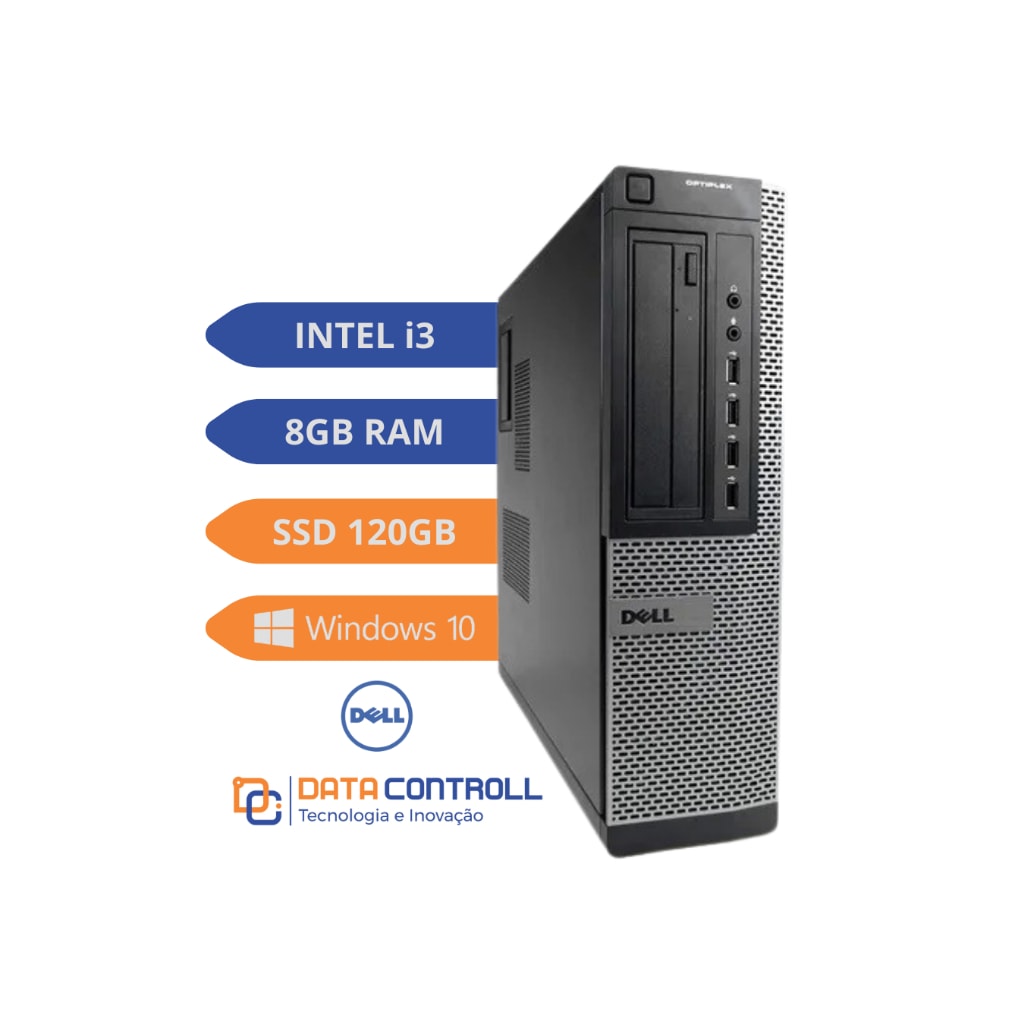 Imagem do Desktop Dell Optiplex 7010 I3 3th Intel 8gb 120gb