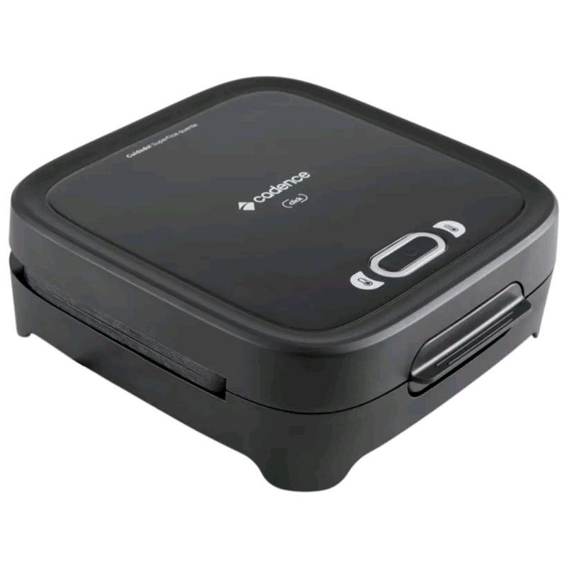 Imagem do Sanduicheira Grill Cadence Preta 750w Antiaderente Click San400