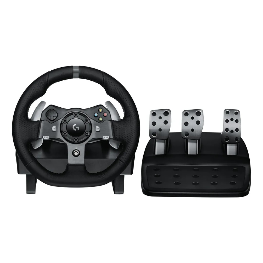 Imagem do Volante Logitech G920 Driving Force Para Xbox Series X S Xbox One Pc