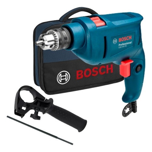 Imagem do Furadeira Impacto Parafusadeira Bosch Gsb 450 Re 220v Empunhadeira Bolsa