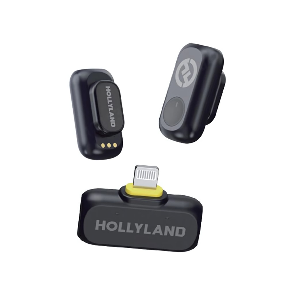 Imagem do Microfone Hollyland Lark A1 Mini Lightning Preto
