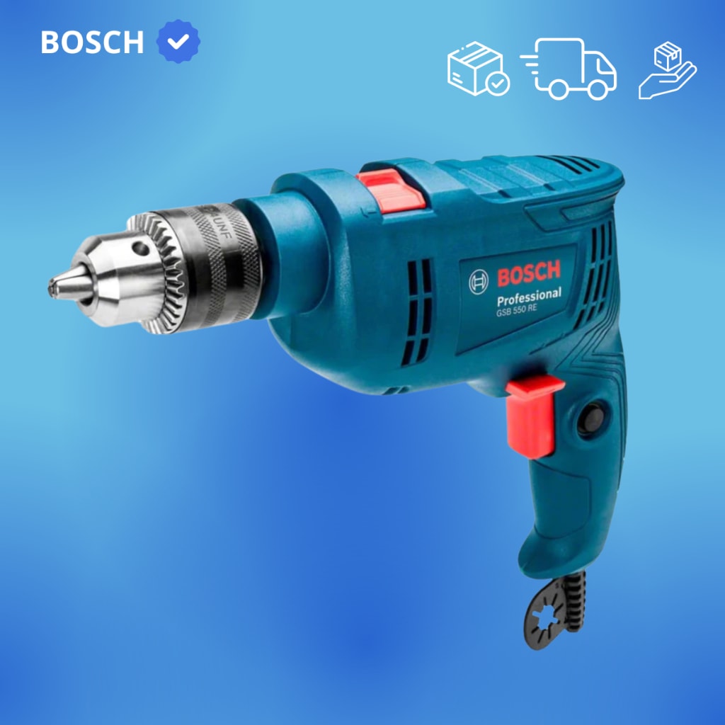Imagem do Furadeira De Impacto 1 2 Gsb 550 Re 220v Bosch 220v