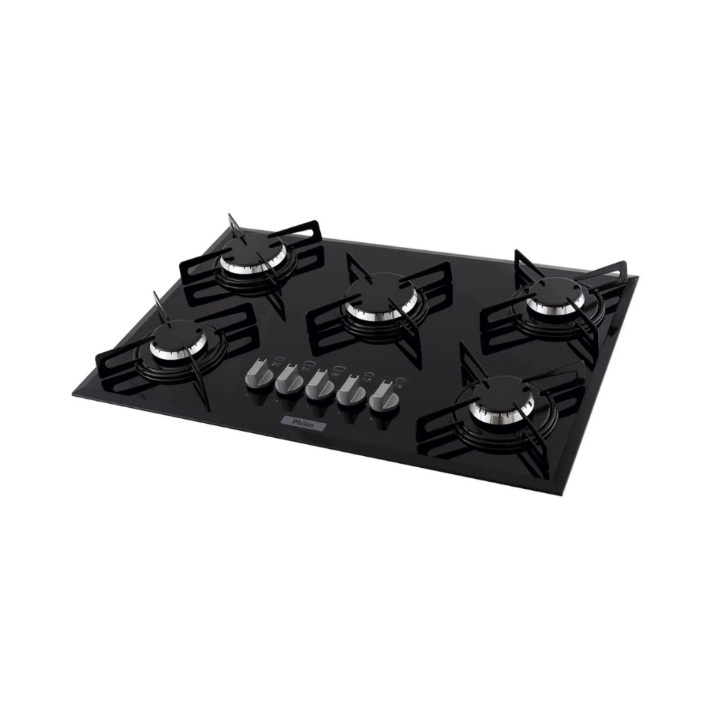 Imagem do Cooktop Cook Chef 5 Cor Preto Bivolt Philco