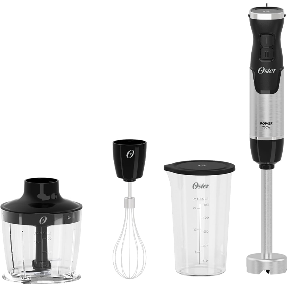 Imagem do Mixer Oster Power Black 3 Em 1 4 Laminas Em Inox 750w Potente