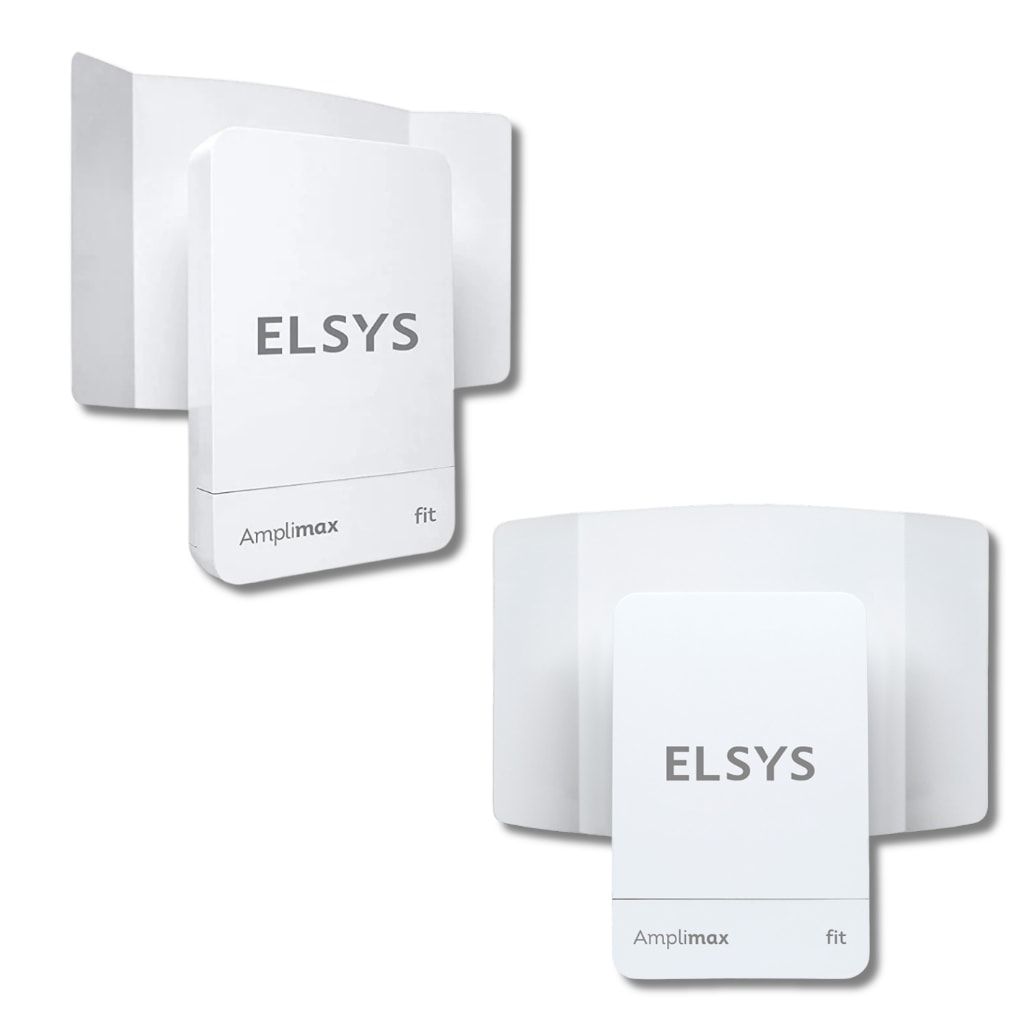 Imagem do Kit 2 Roteador Amplimax Fit 4g Internet Rural Elsys Eprl18 Internet Para Areas Rurais E Sitios