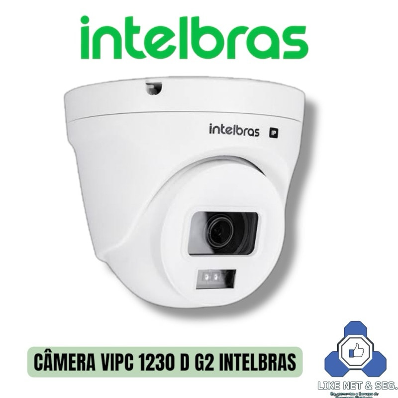 Imagem do Camera Intelbras Ip Dome Vipc 1230 D G2