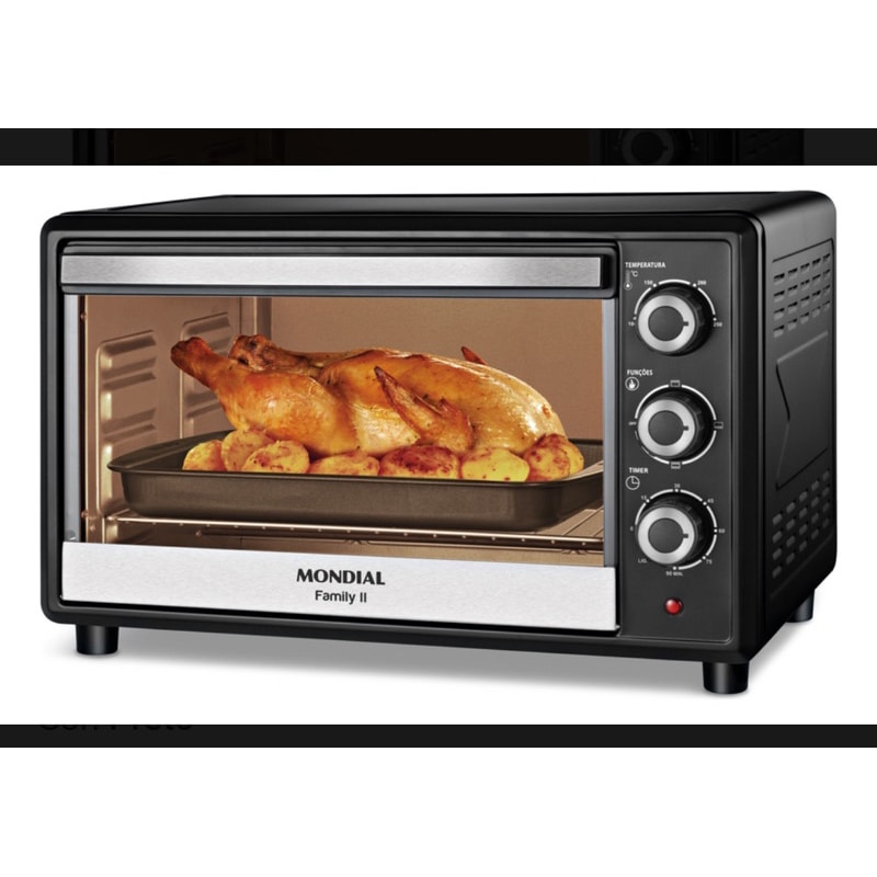 Imagem do Mondial Grand Family Ii Fr 52 Forno Eletrico 52l Cor Preto