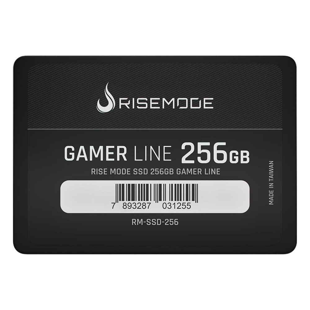 Imagem do Ssd Rise Mode 256gb Sata3 Gamer Line Z Series