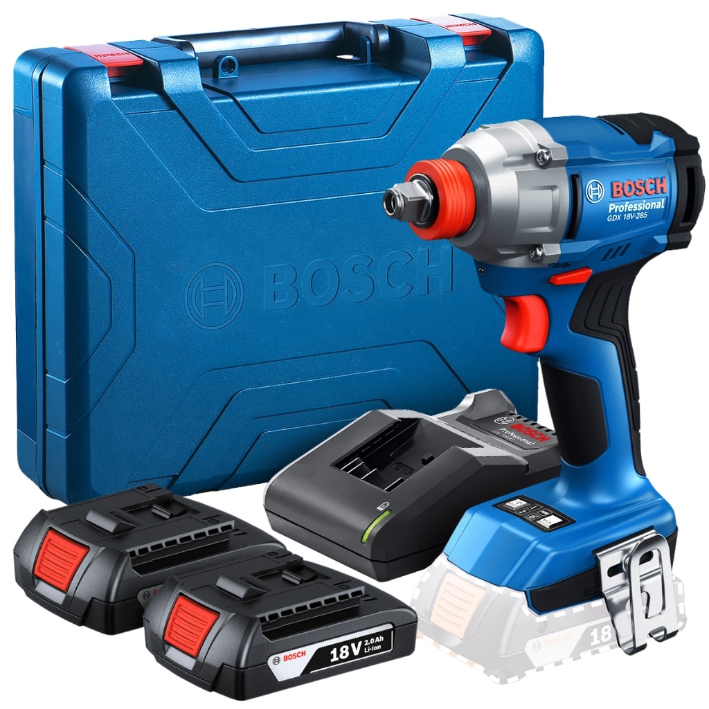 Imagem do Chave De Impacto Gdx 18v 285 Bosch Brushless Parafusadeira 18v