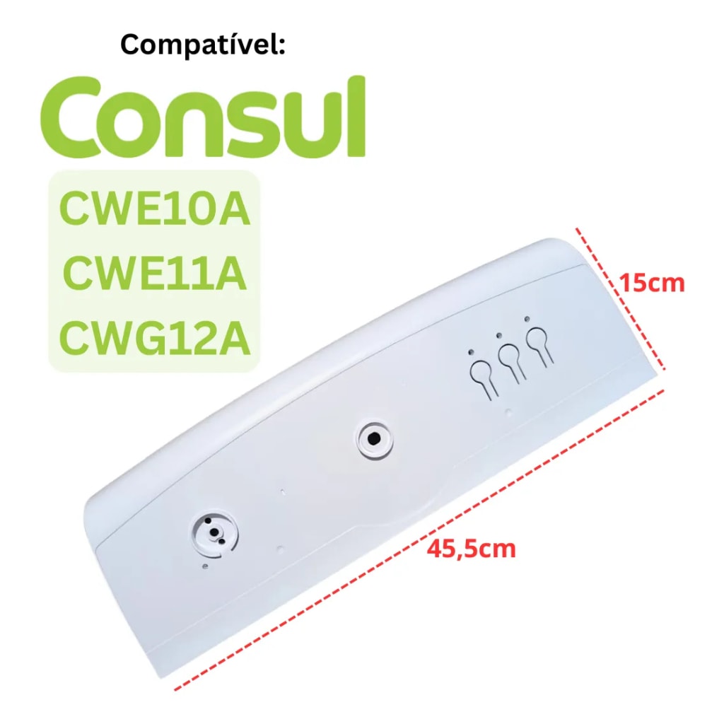 Imagem do Console Lavadora Consul Facilite Cwe10 Cwe11 Cwg12 W10696980