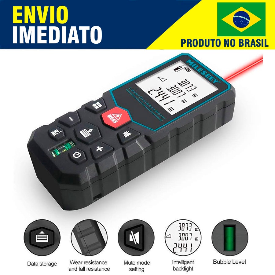 Imagem do Trena Laser Digital De Alta Precisao Profissional X5 40m