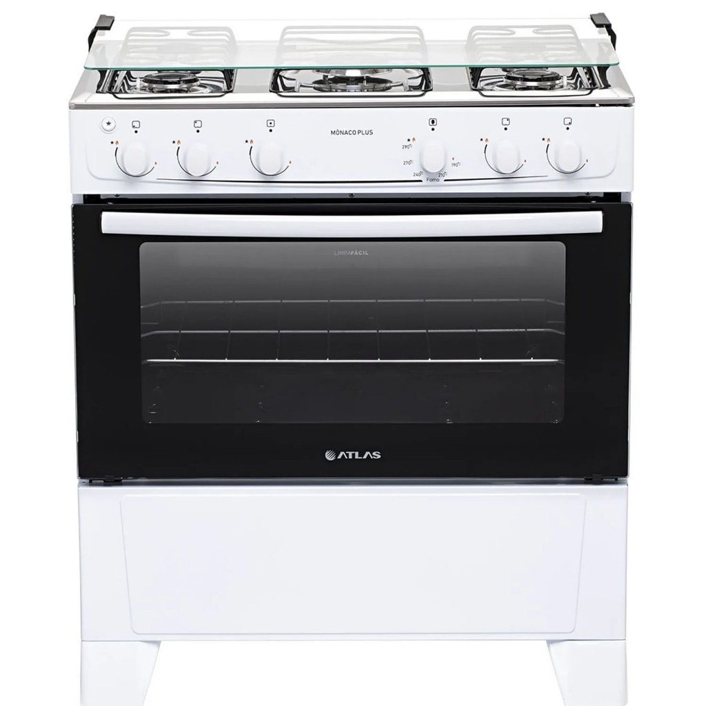 Imagem do Fogao Atlas Monaco Plus 5 Bocas Com Acendimento Automatico