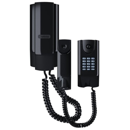 Imagem do Telefone Interfone Tdmi 300 Preto Intelbras Para Condominios E Apartamentos