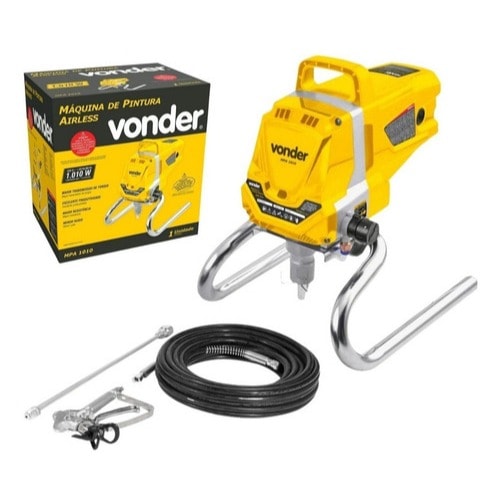 Imagem do Maquina De Pintura Airless 1 3 Hp 1 010w Mpa 1010 Vonder
