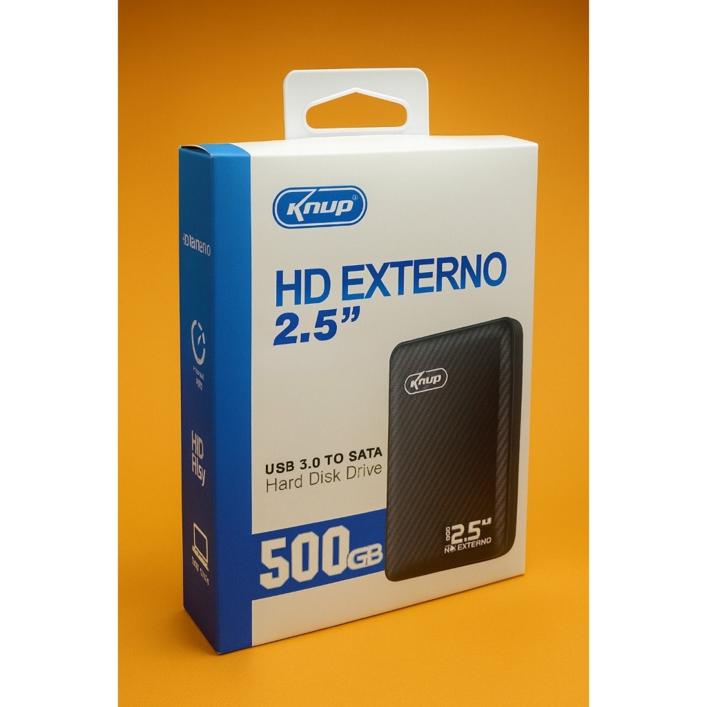 Imagem do Hd Externo 500gb Portatil Usb 3 0 Para Ps4 Ps5 Xbox Pc Preto