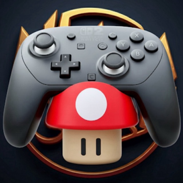 Imagem do Suporte Para Controle Pro Do Nintendo Switch 1 2 Cogumelo