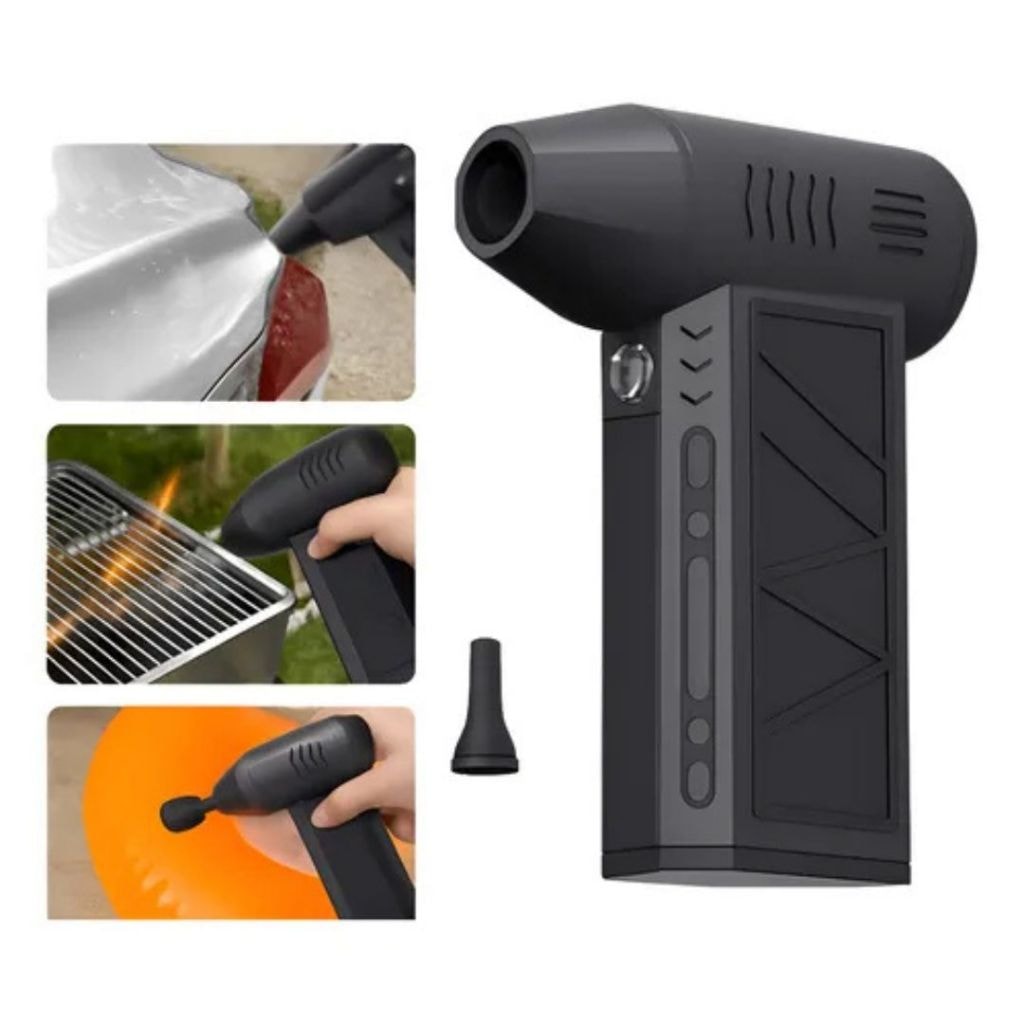 Imagem do Mini Soprador De Ar Turbo Portatil Sem Fio Secador