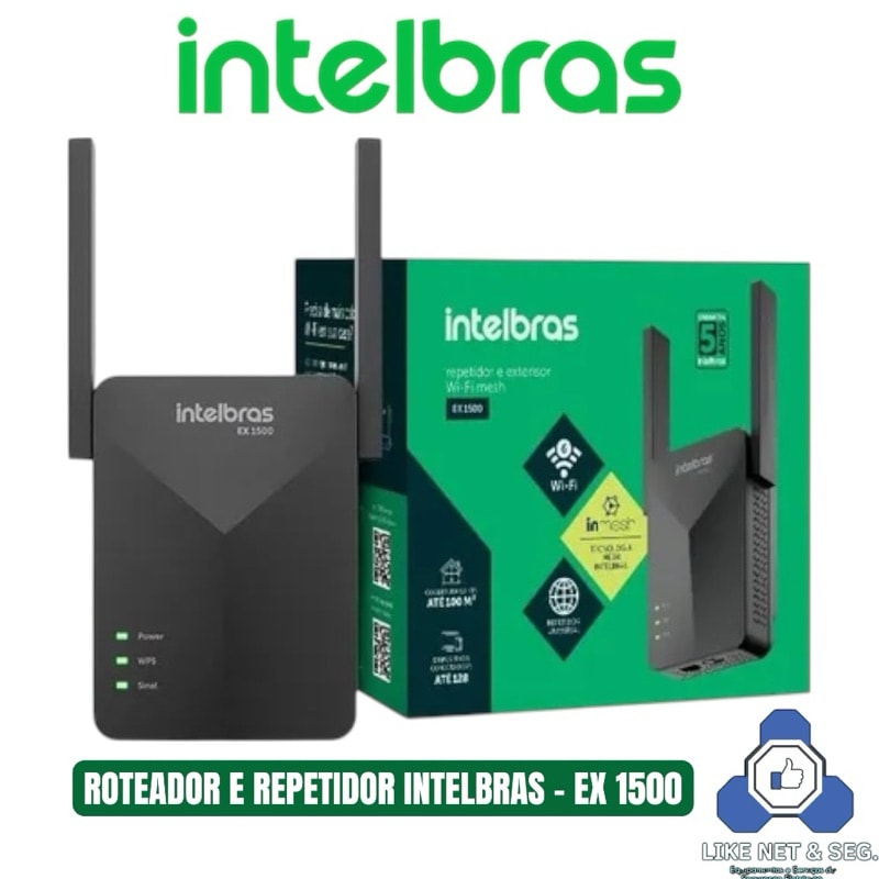 Imagem do Repetidor E Extensor Mesh Wi Fi 6 Ex 1500 Intelbras