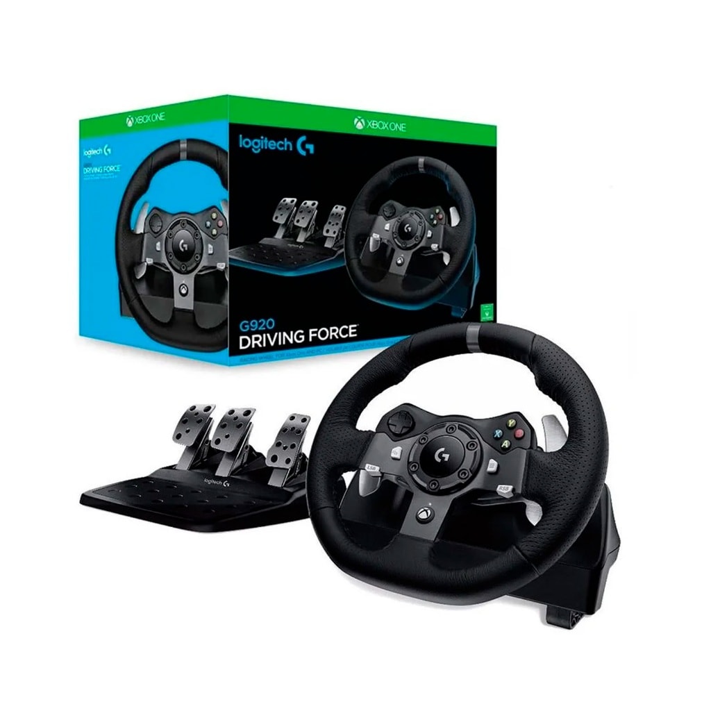 Imagem do Logitech Driving Force G920 Volante Xbox Series Pc Revisado
