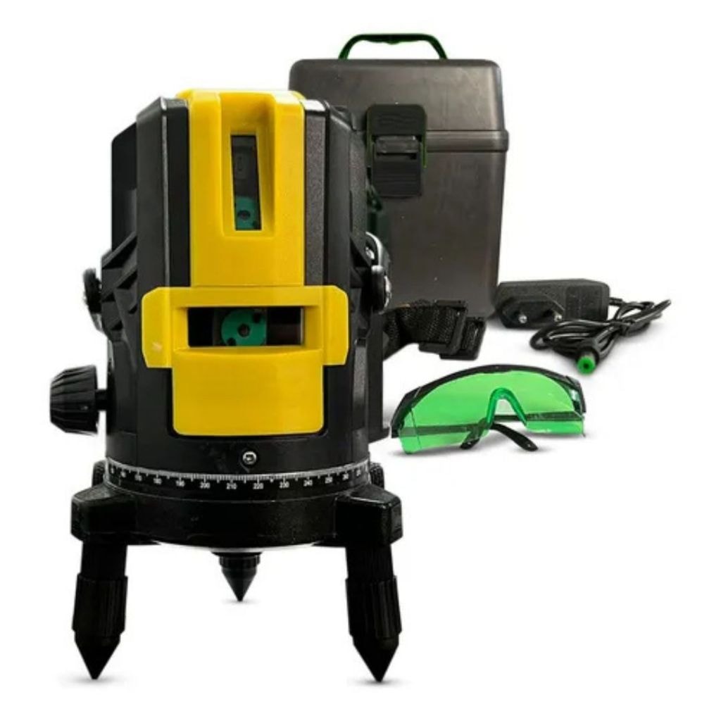 Imagem do Nivel A Laser Com 2 Linhas Recarregavel Auto Nivelador Luz Verde