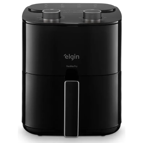 Imagem do Fritadeira Eletrica Air Fryer Elgin Start Fry 3 7l Cor Preto