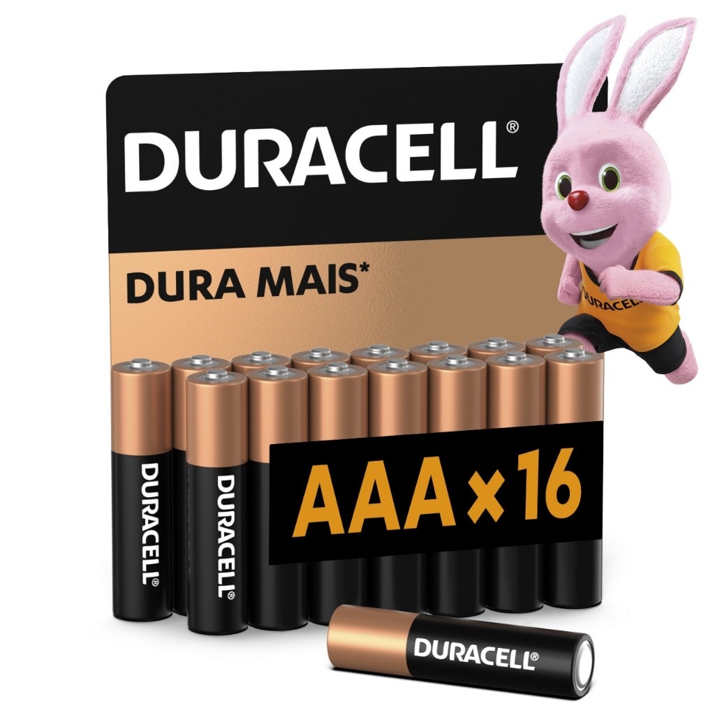 Imagem do Pilha Alcalina Aaa Palito Duracell Com 16 Unidades