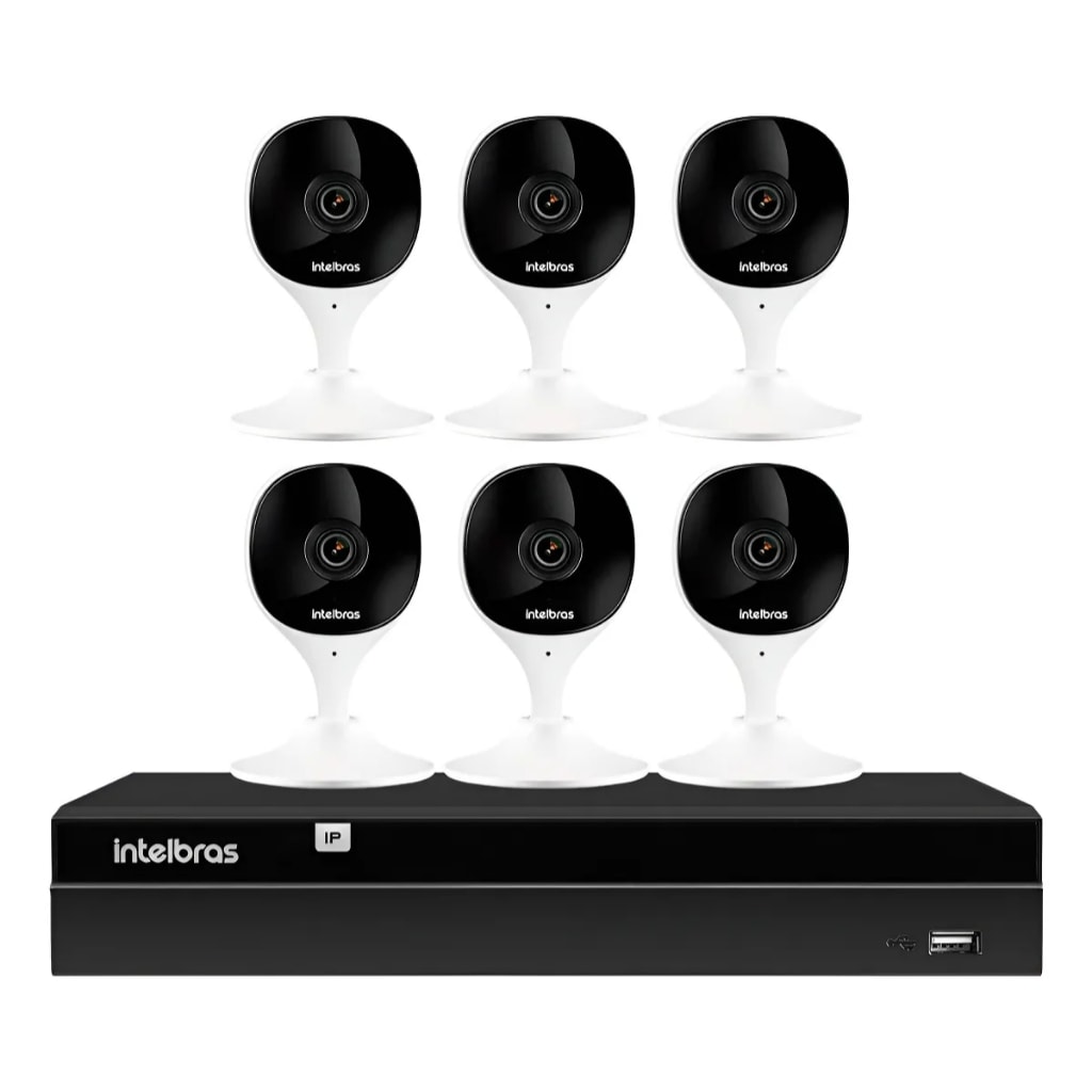 Imagem do 6 Cameras Mibo Wifi Imx C Full Hd 1080p Nvr 1408 Intelbras