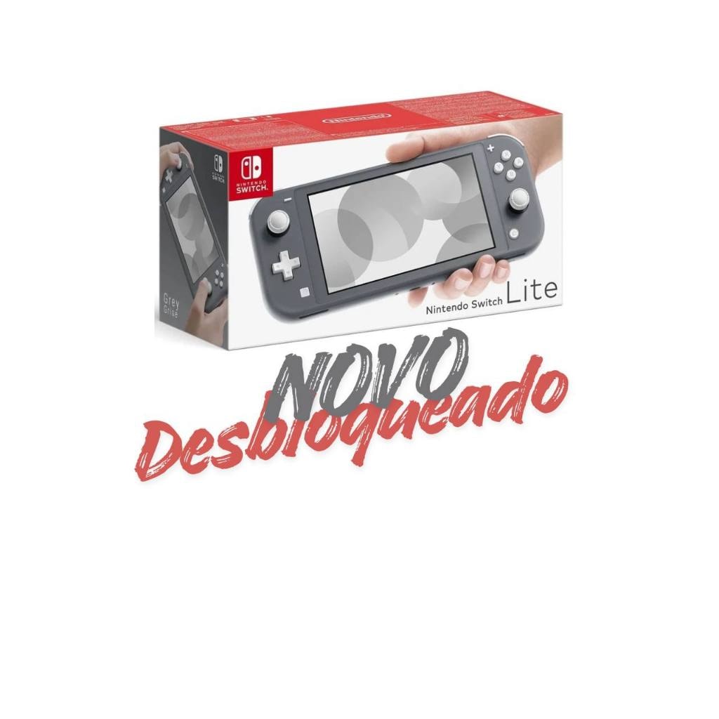 Imagem do Nintendo Switch Lite Desbloqueado Novo Cartao De Memoria C Jogos Com Garantia