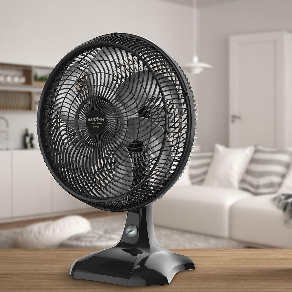 Imagem do Ventilador Britania 2 Em 1 Mesa Parede 3 Velocidades Silencioso Ajustavel Bvt400 Maxx Force 150w 220v