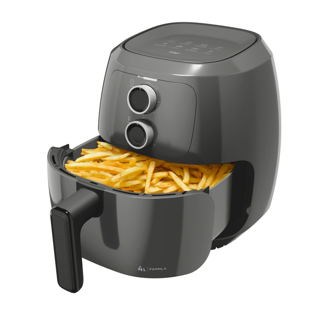 Imagem do Fritadeira Eletrica Wap Air Fryer Family 4 Litros Cinza