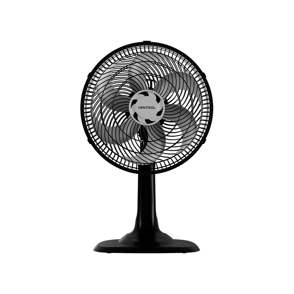 Imagem do Ventilador De Mesa Ventisol Turbo 6 Pas 30cm 3 Velocidades Alta Potencia Silencioso