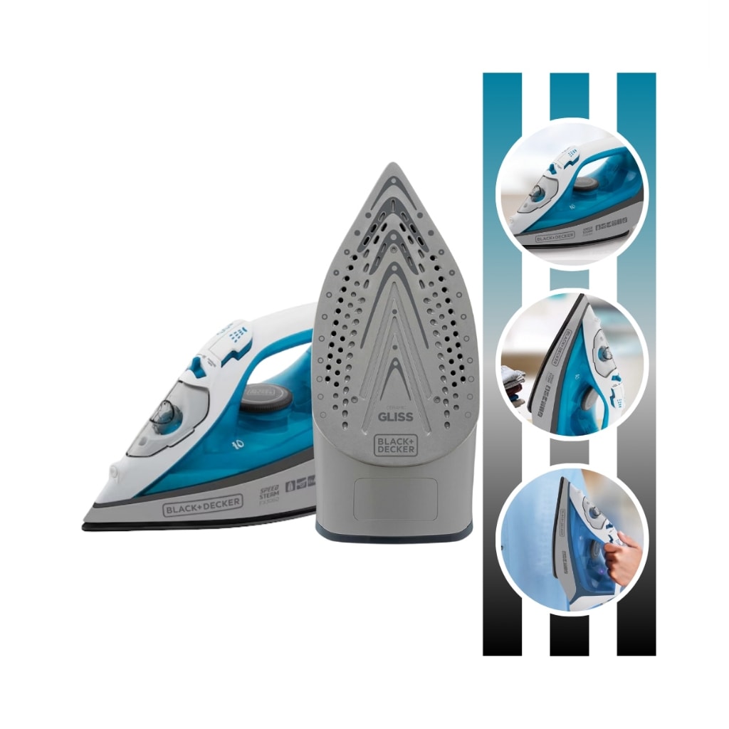 Imagem do Ferro De Passar Roupa Com Vaporizador Fx3060 Black Decker