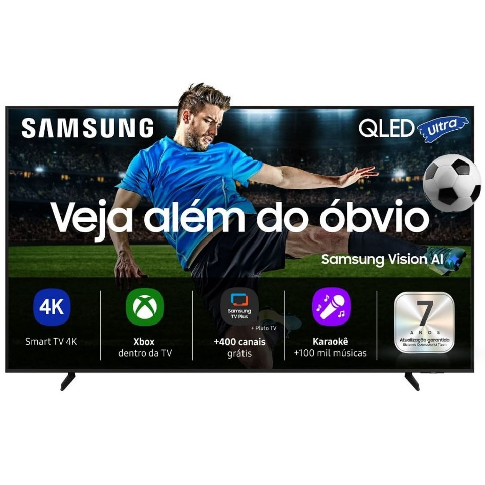 Imagem do Smart Tv Samsung 75 4k Qled Ia Vision Gaming Hub Qn75q7faa
