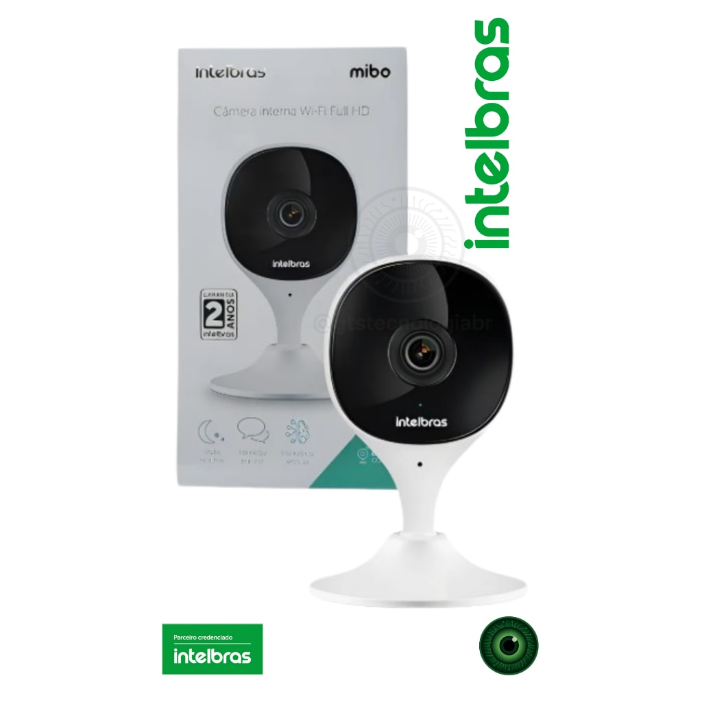 Imagem do Camera Mibo Infra Imx C Wifi Full Hd Branca Intelbras
