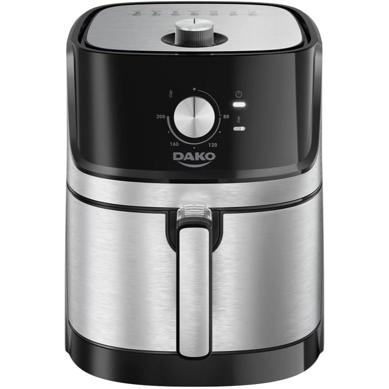 Imagem do Air Fryer 5 Litros Inox Com Painel Analogico Dako