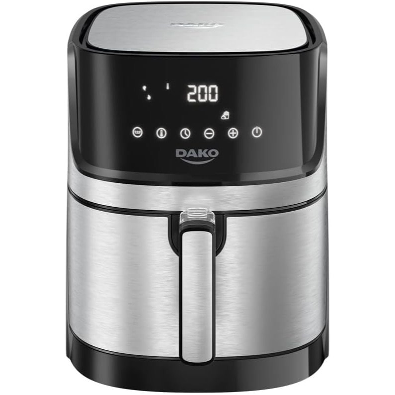 Imagem do Air Fryer 5 Litros Inox Com Painel Digital Dako 127v