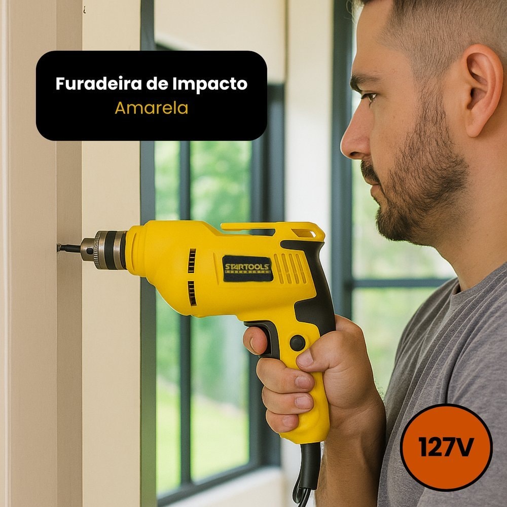 Imagem do Paradeira De Impacto 127v Furadeira Parafusadeira A Bateria 12v Ferramentas
