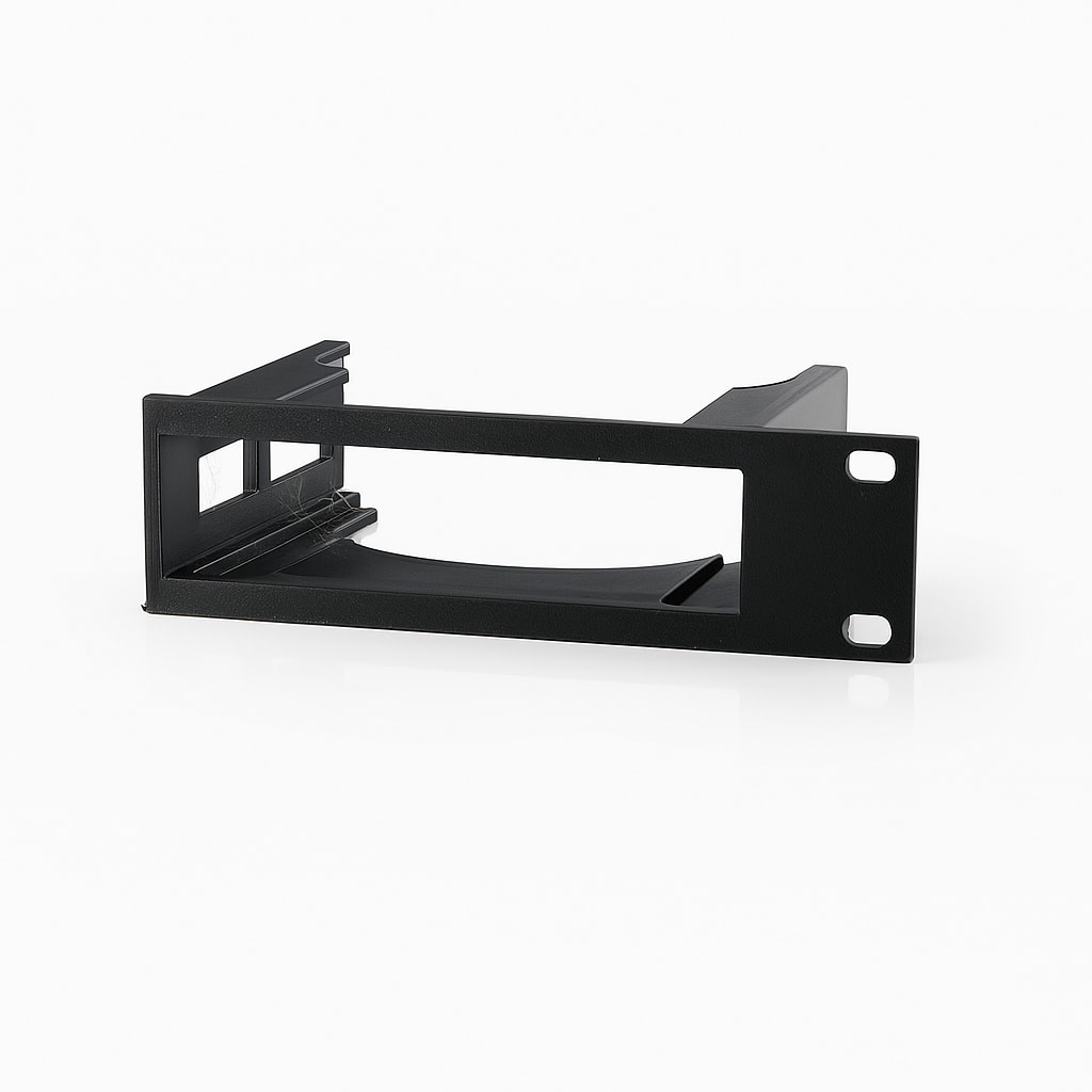Imagem do Suporte Para Rack 19 Organizador 1 Mikrotik Rb750 Rb750gr3 Hap Hex