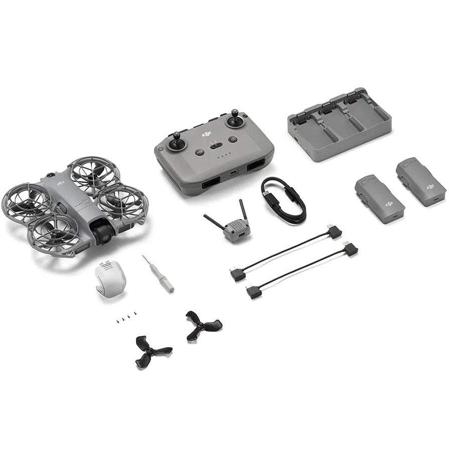 Imagem do Drone Dji Neo 2 Fly More Combo 4k E Gps Com Controle Ate 10km Versao 2026