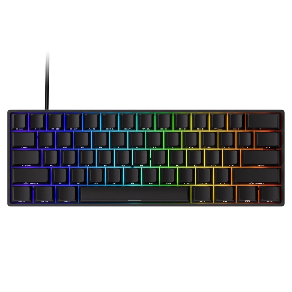 Imagem do Teclado Gamer Akko Monsgeek Fun60 Pro 8000hz Switch Magnetico Rapid Trigger