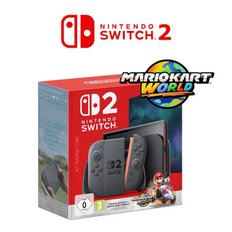 Imagem do Nintendo Switch 2 Mario Kart World Ou Pokemon